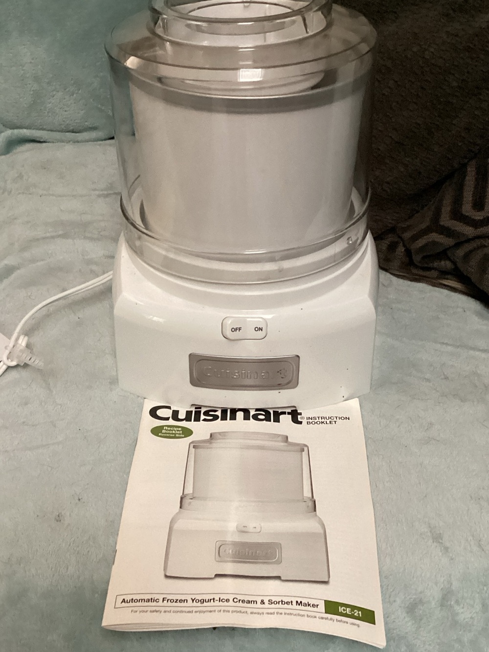 Cuisinart iCE-21 Automatic Frozen Yogurt & Ice Cream Maker